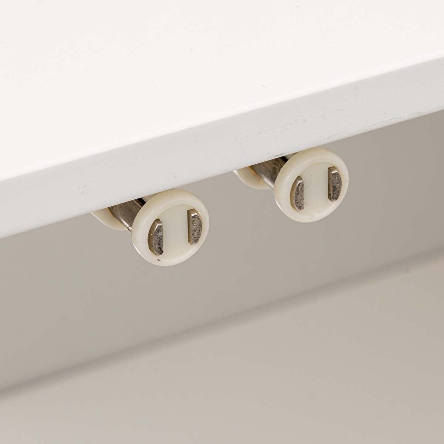 Meuble vasque 2 portes, blanc Naturéo
