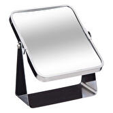 Miroir sur pied pivotant, métal 