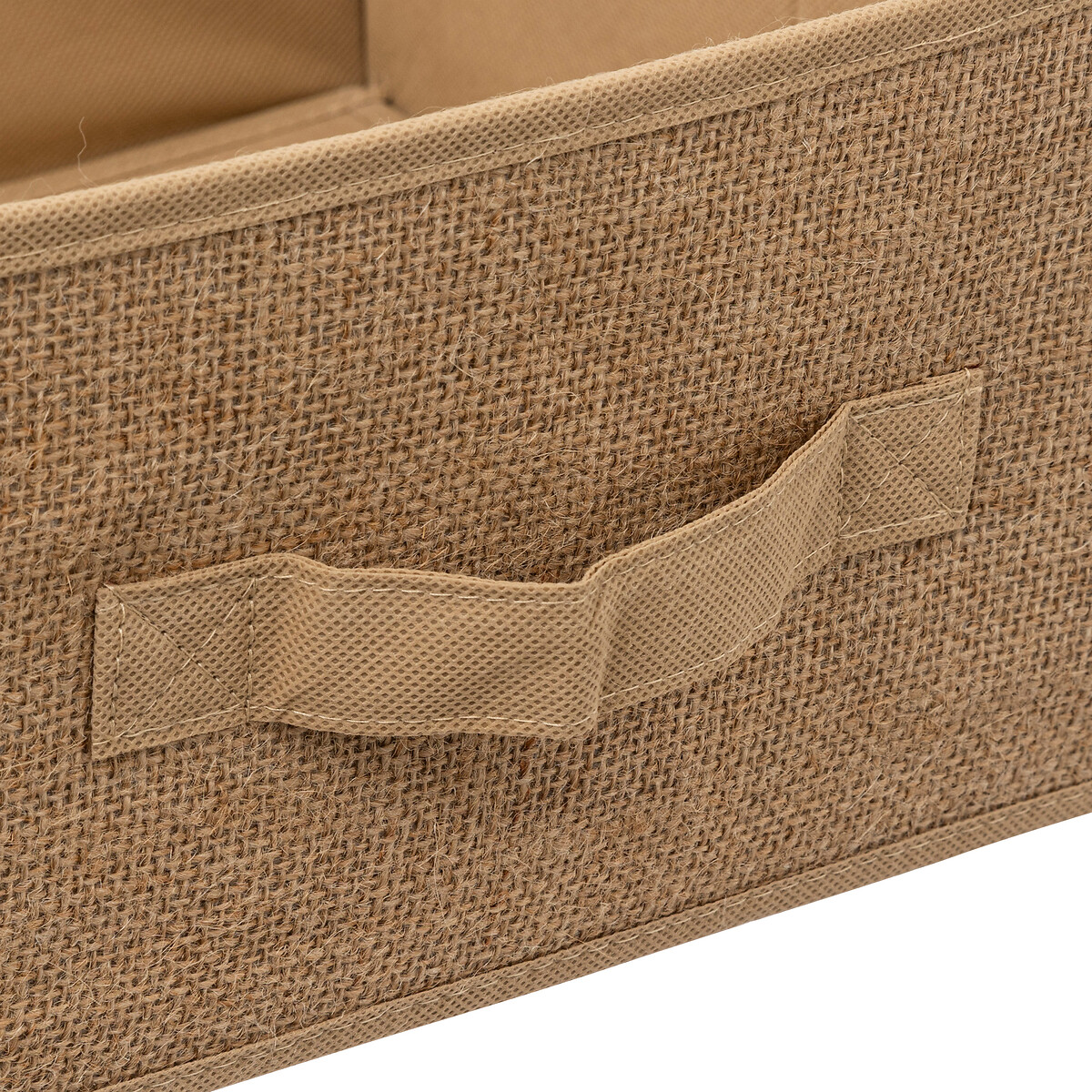 Panier toile de jute 31x15cm