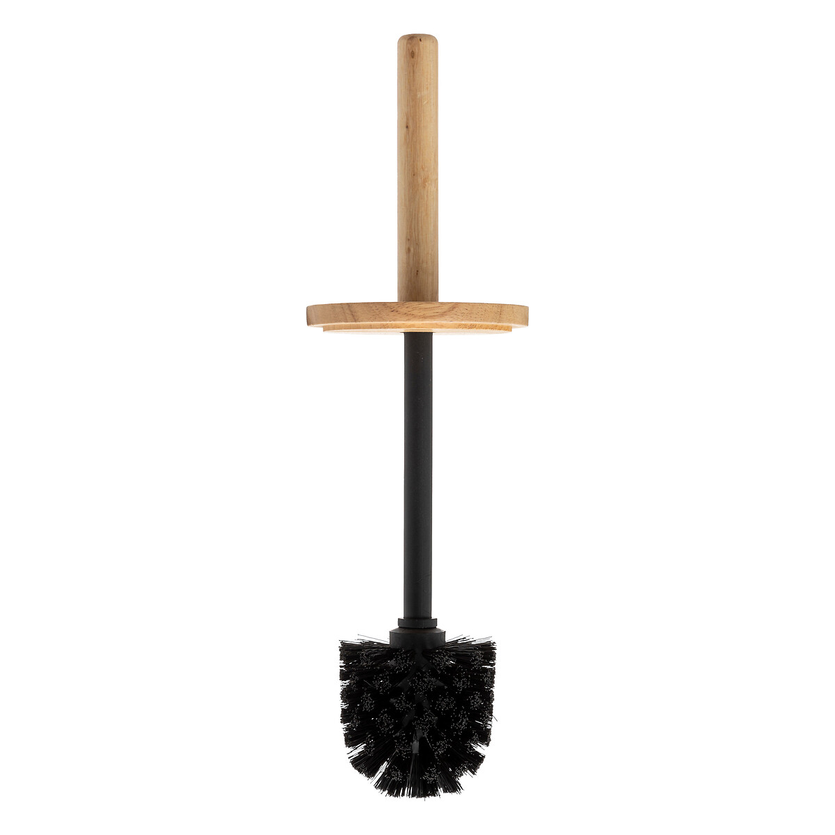 Brosse wc, noir et beige