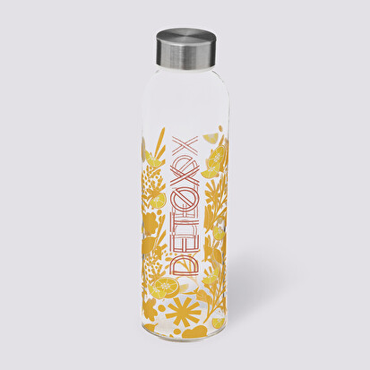 Bouteille réutilisable verre détox 0,5l 