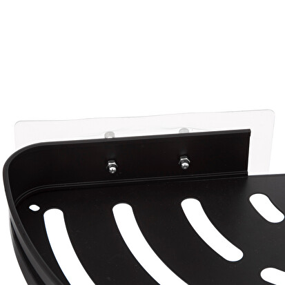 etagere-de-douche-d-angle-stick-adhesif-noir