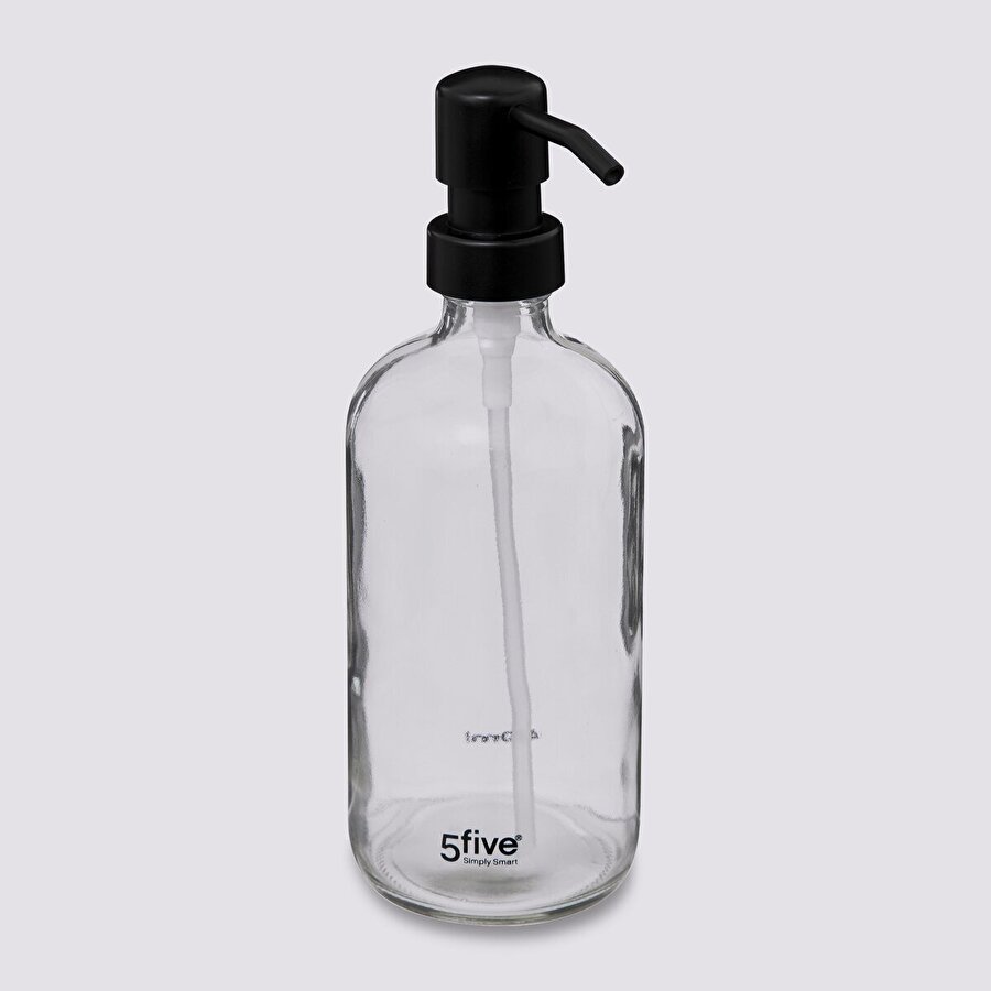 Distributeur de savon, transparent, 3 pièces Distri'verre
