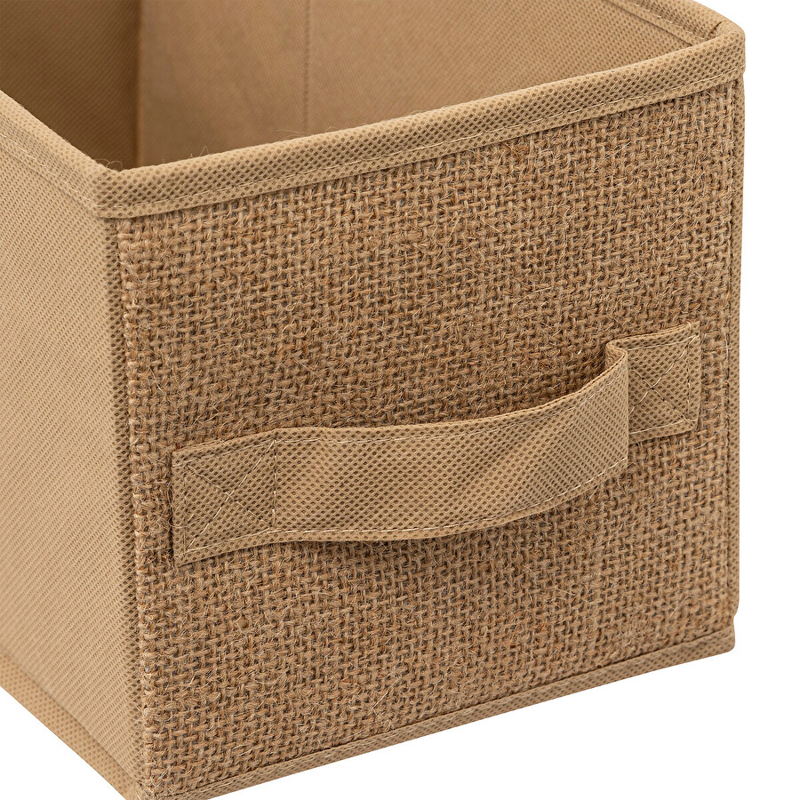 Panier toile de jute 15x31cm Mix'n modul
