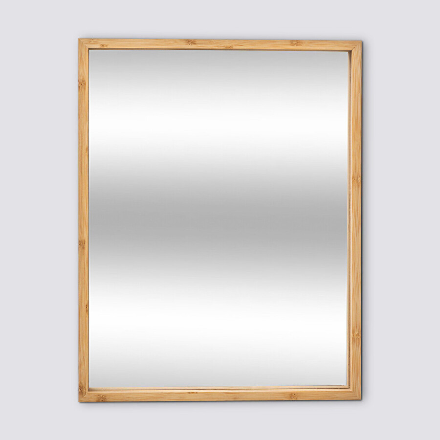 Miroir mural 34x44cm, bambou