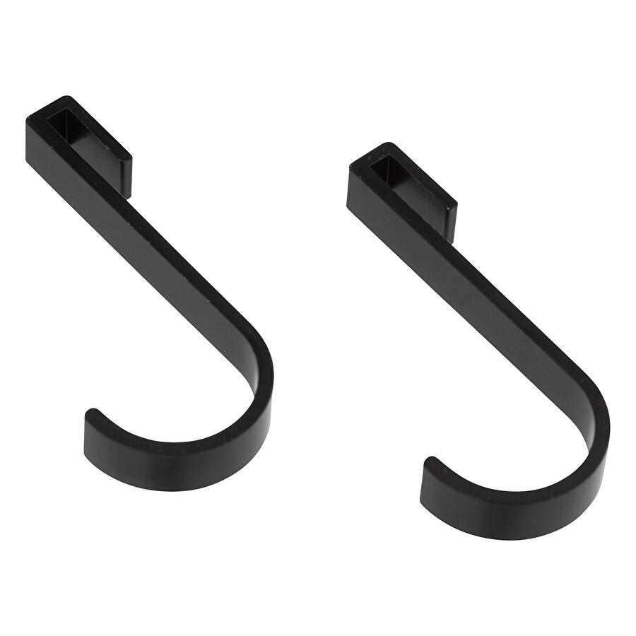 Étagère de douche d'angle stick adhésif, noir Blackalu
