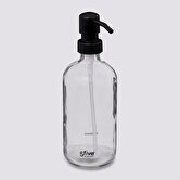 Distributeur de savon, transparent, 3 pièces Distri'verre