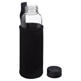 Bouteille réutilisable verre, housse néoprène 0,5l