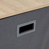 Commode basse 5 tiroirs Tissa