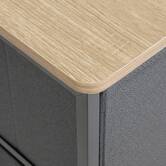 Commode basse 5 tiroirs Tissa