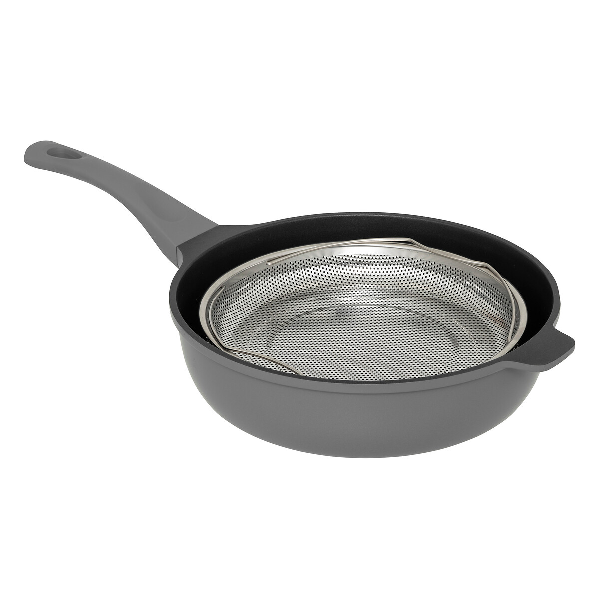 Sauteuse aluminium, d.28 cm
