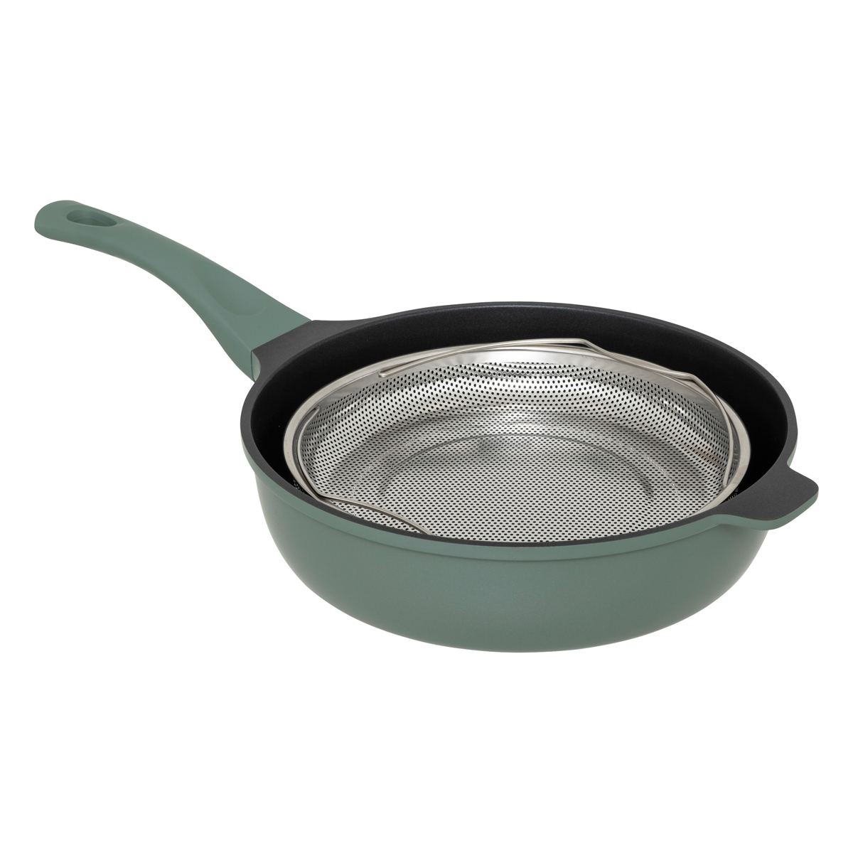 Sauteuse aluminium, d.28 cm