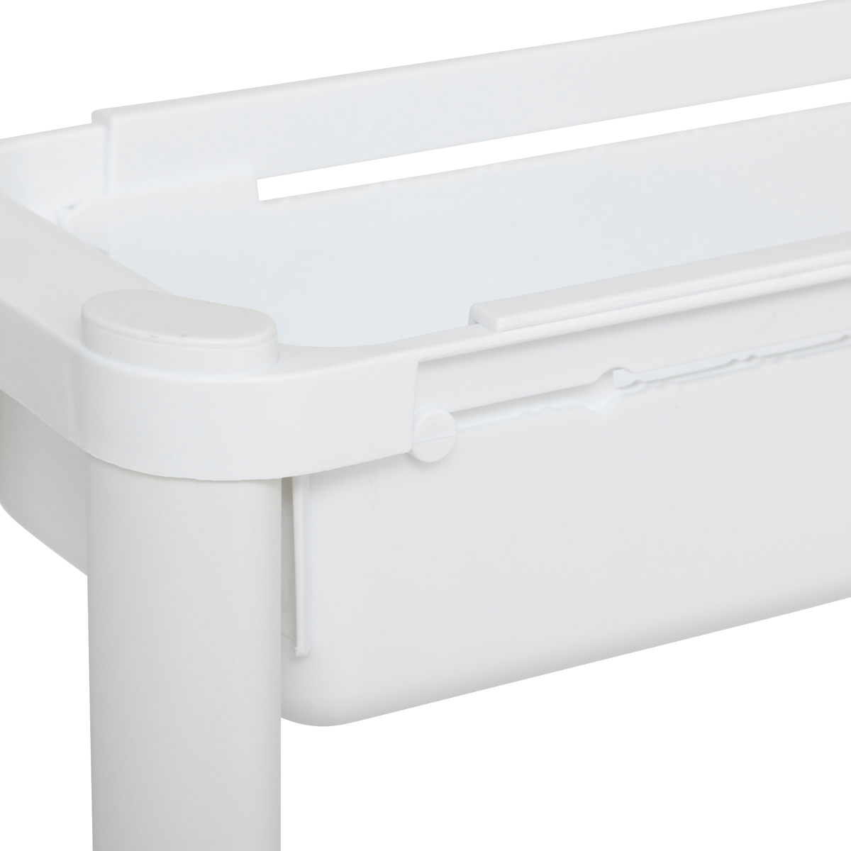 Resserre extensible 4 niveaux, blanc
