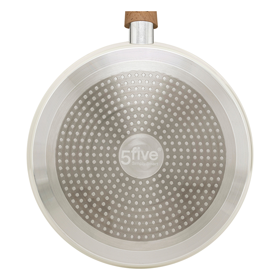 Crépière aluminium forgé beige, 26cm Harmony