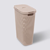 Panier linge 40l, beige