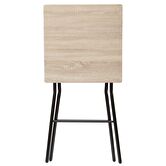Table de bar et 2 chaises pliantes 