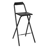 Table de bar et 2 chaises pliantes 