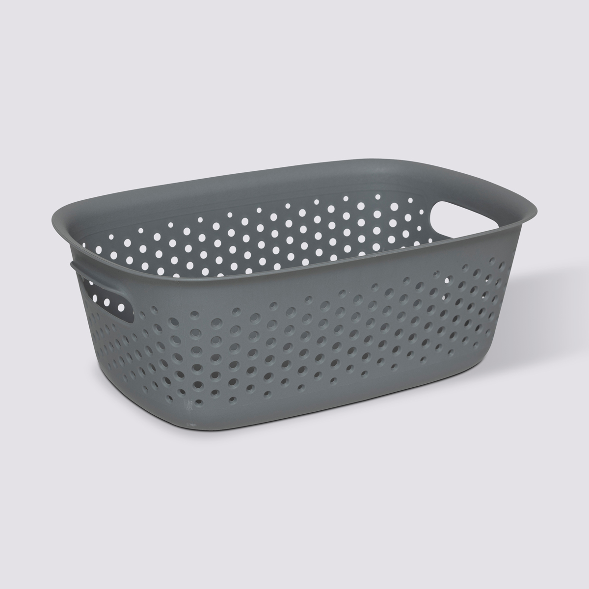 Panier en plastique 3,5l, gris Tila