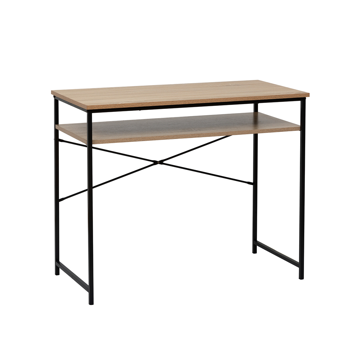 Bureau 75x90cm, effet bois