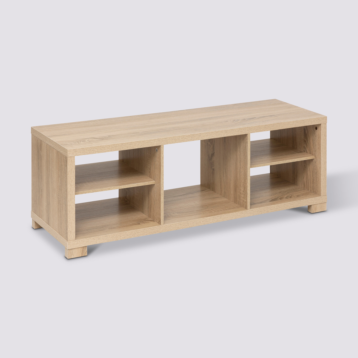 Meuble tv 120x42,5cm, effet bois Bivoak