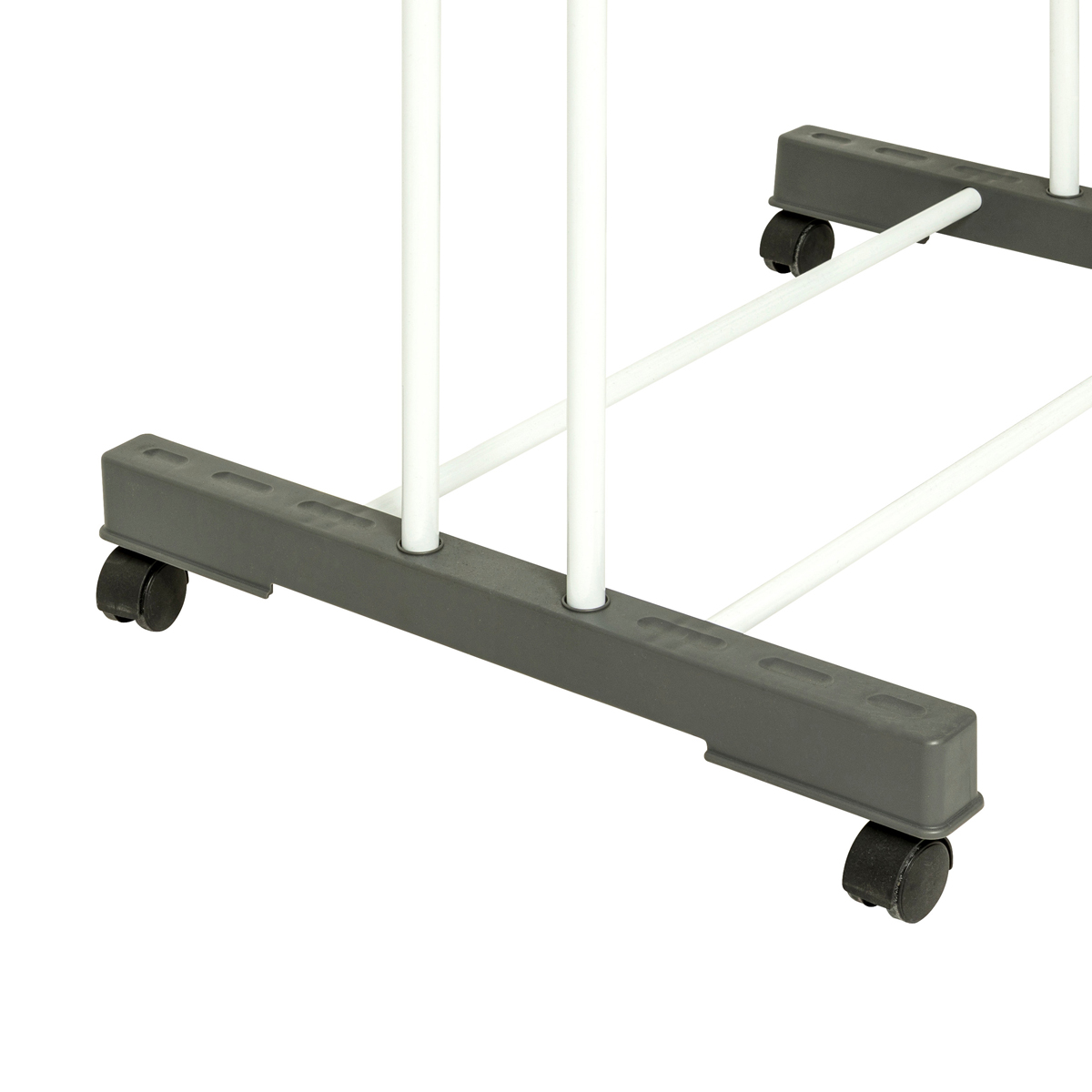 Étendoir à linge extensible et modulable roues 26m