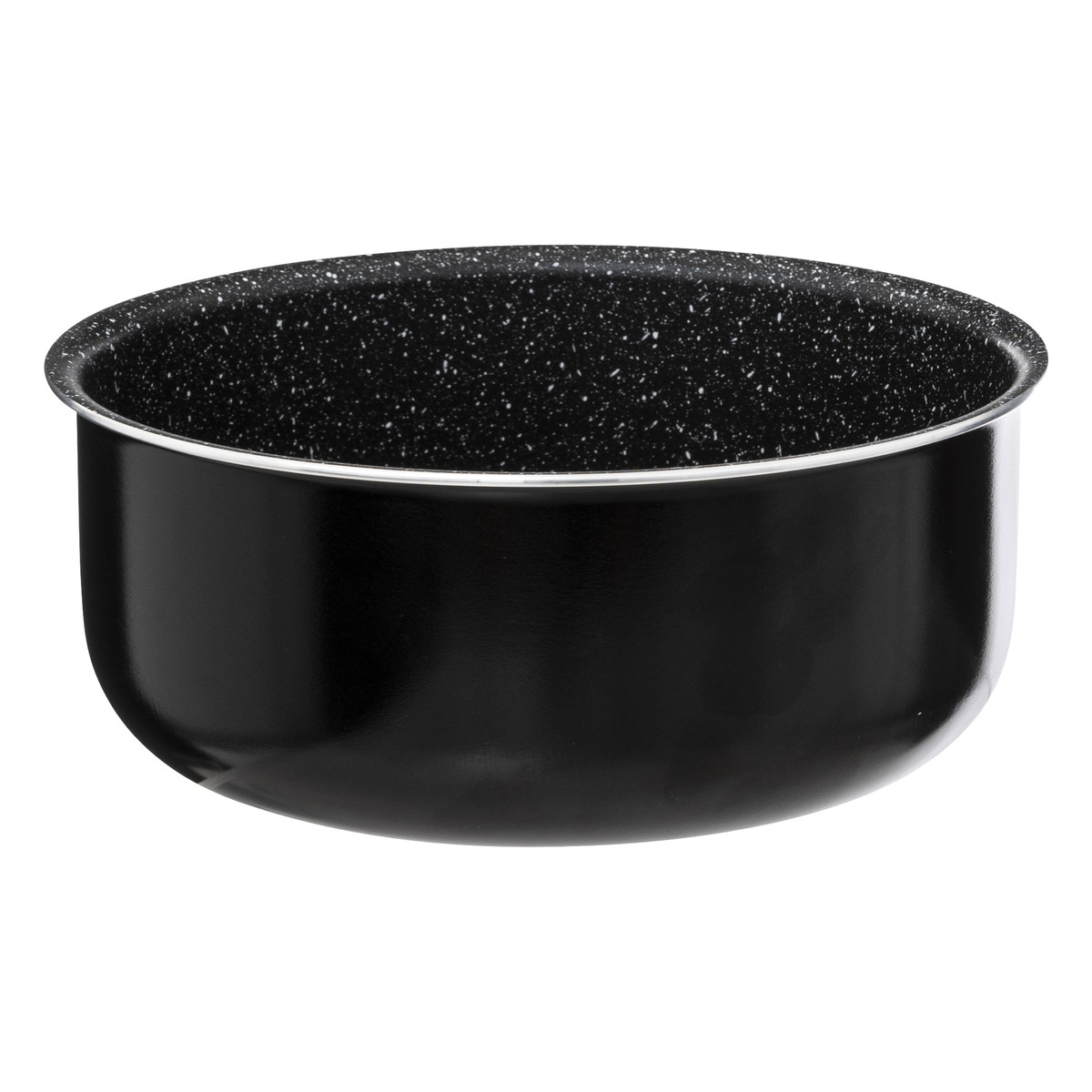 Batterie de cuisine en aluminium pressé, 3 pièces + 6 protections