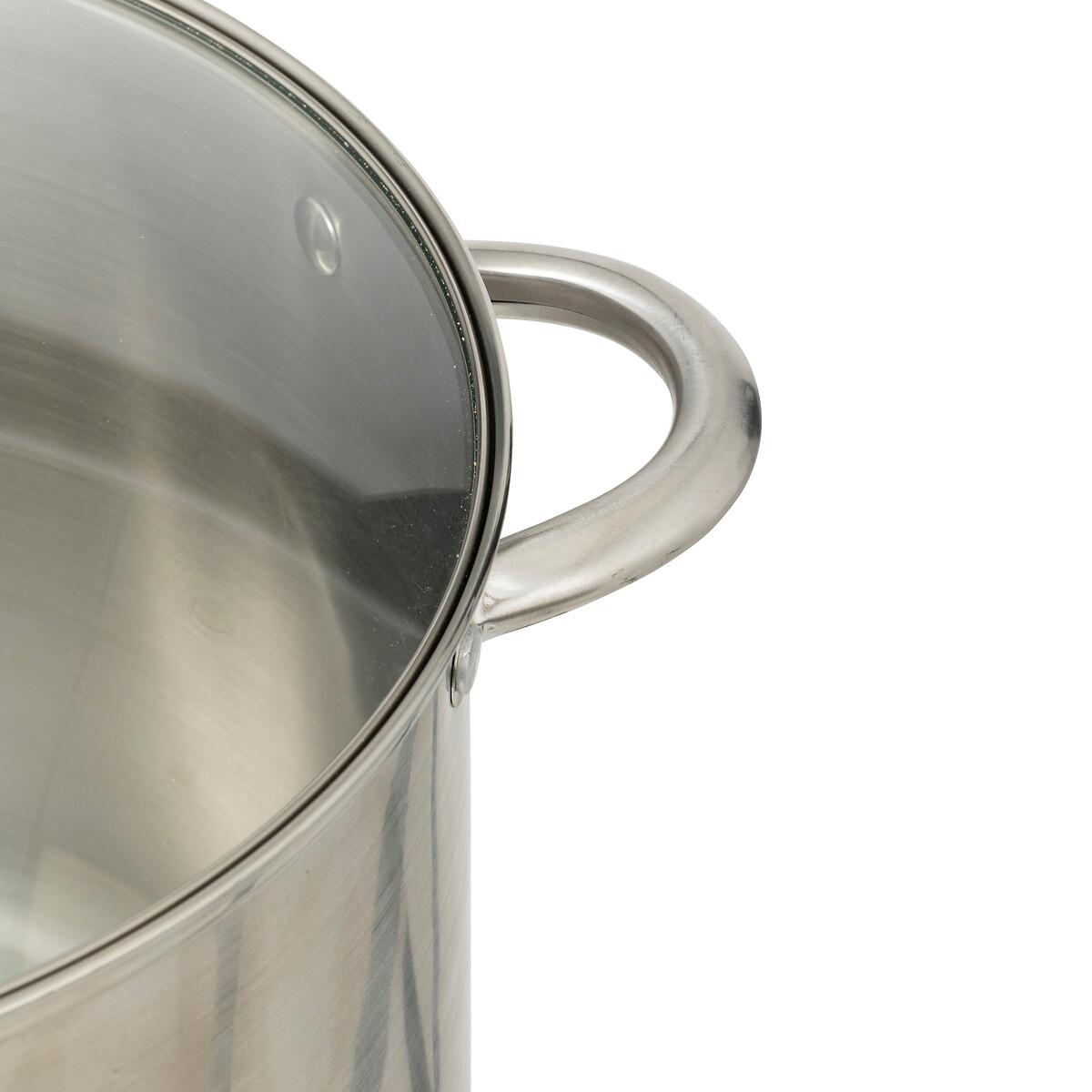 Marmite inox avec couvercle 13l