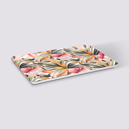 Plateau rectangle 45x30cm, exotique 
