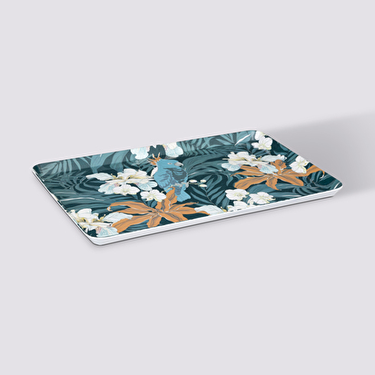 Plateau rectangle 45x30cm, exotique 