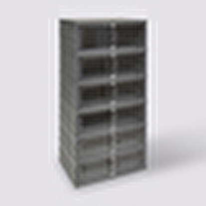 Tour De Rangement 5 Tiroirs 5five - Plastique, Dimensions 12.7x15.7x25.4cm, Pour Bureau/Atelier