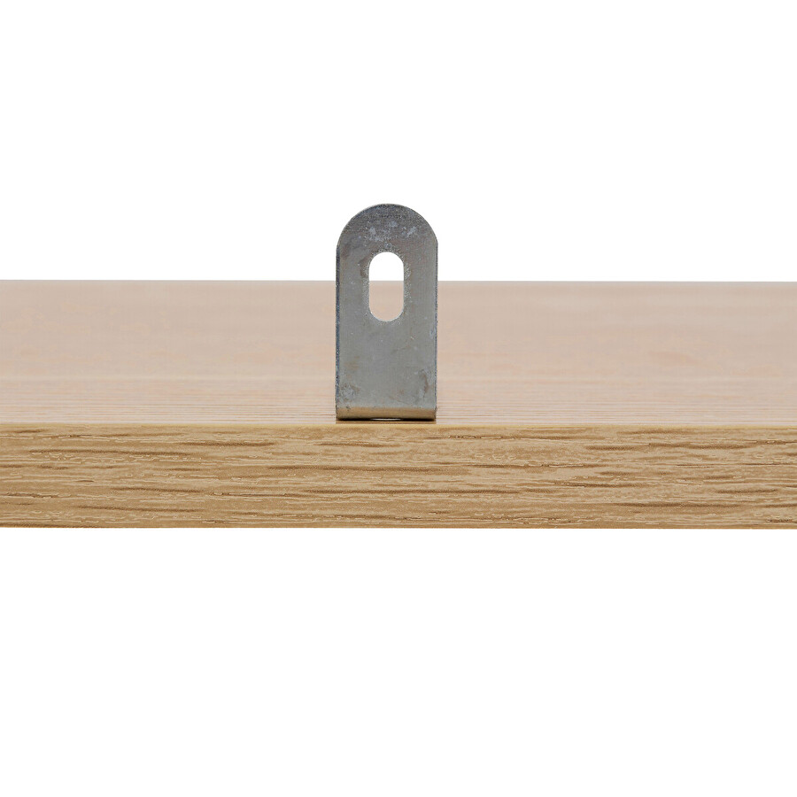 Étagère 3 cases, effet bois naturel Tasso