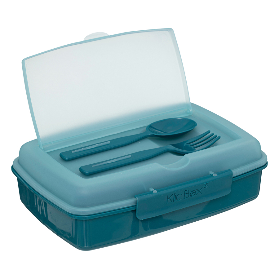 Lunch box 1,2l avec couverts