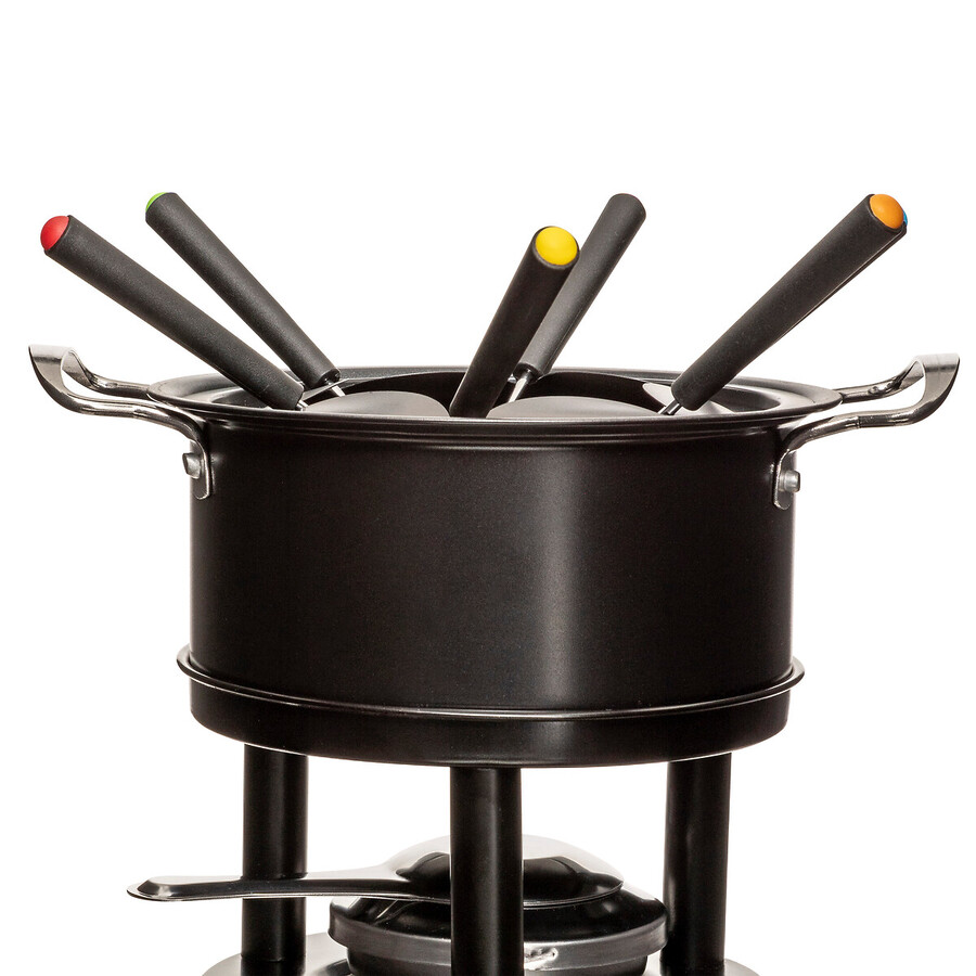 Service à fondue 6 personnes, inox