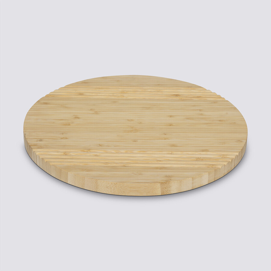 Plateau tournant d.35cm, bambou