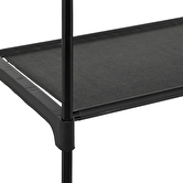 Range-chaussures modulables, noir
