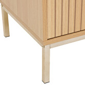 Meuble tv, effet bois naturel Tasso