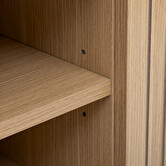 Meuble tv, effet bois naturel Tasso