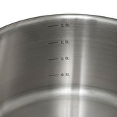 Batterie de cuisine en inox, 4 pièces + 6 protections Résilience