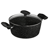 Batterie de cuisine en aluminium, 4 pièces + 6 protections Caractère