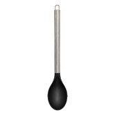 5 ustensiles de cuisine + pot de rangement, inox 
