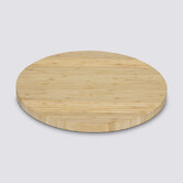 Plateau tournant d.35cm, bambou