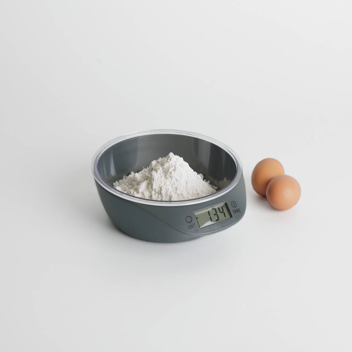 Balance de cuisine numérique avec bol, gris Néo 2