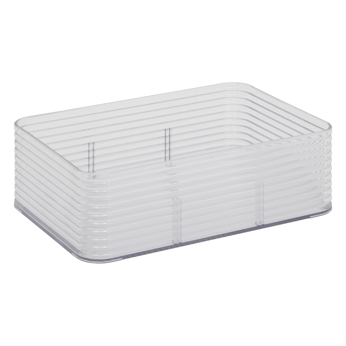 Organisateur 3 compartiments, transparent