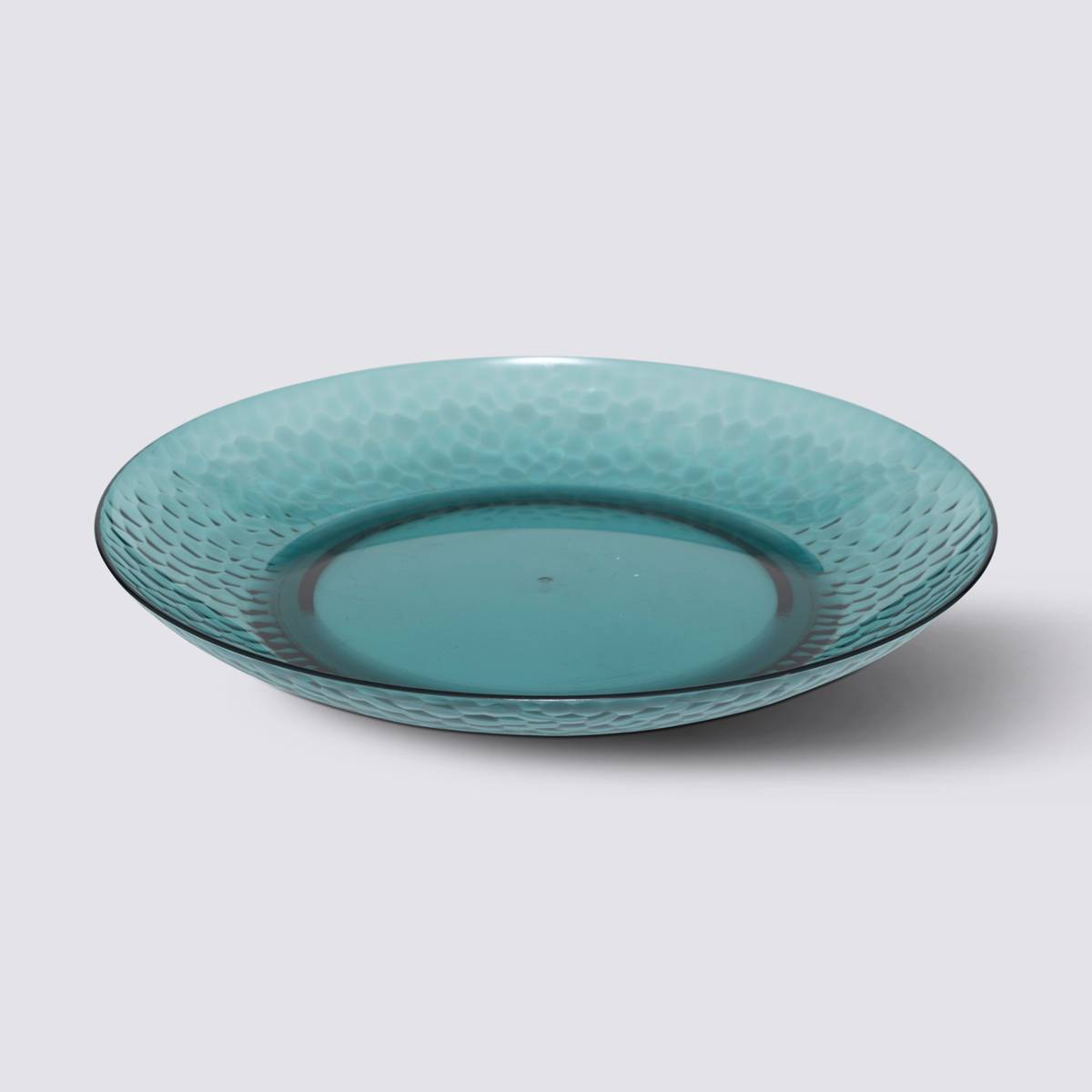 Assiette 27 cm, bleu pétrole Estiva