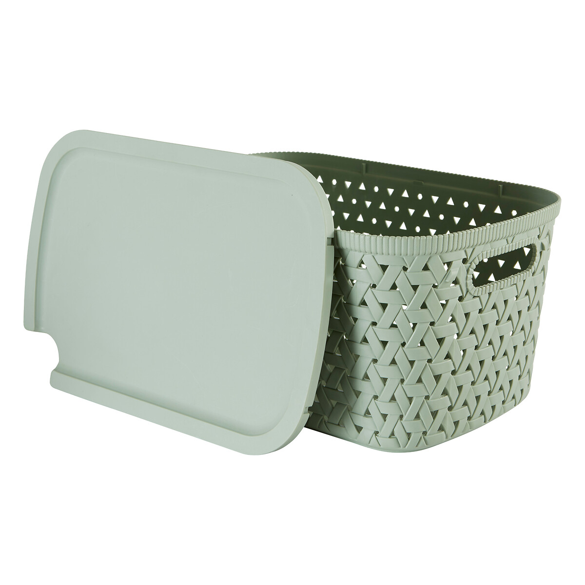 Panier en plastique 6,7l, sauge