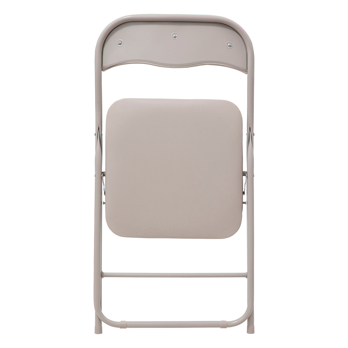 Chaise pliante, beige