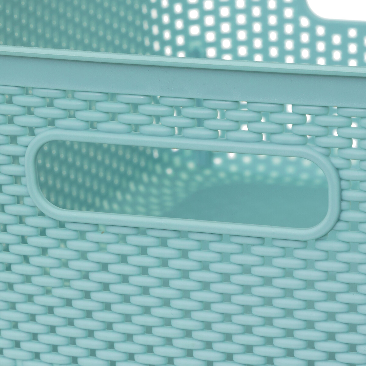Panier en plastique 4l, bleu artic