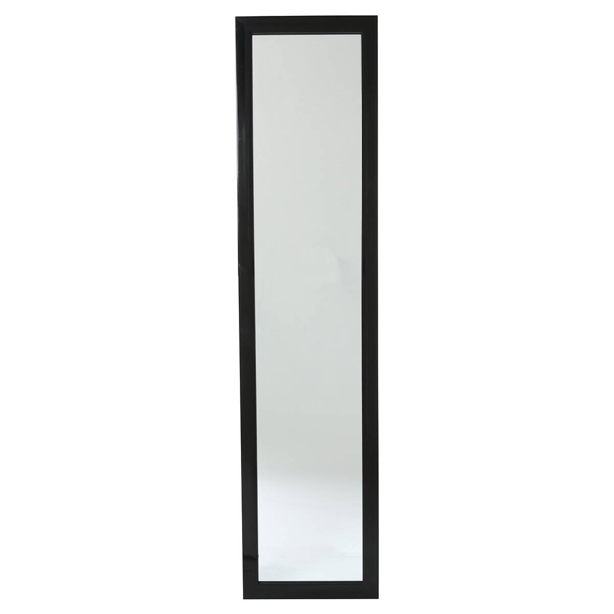 Miroir sur pied 155x35 cm, noir