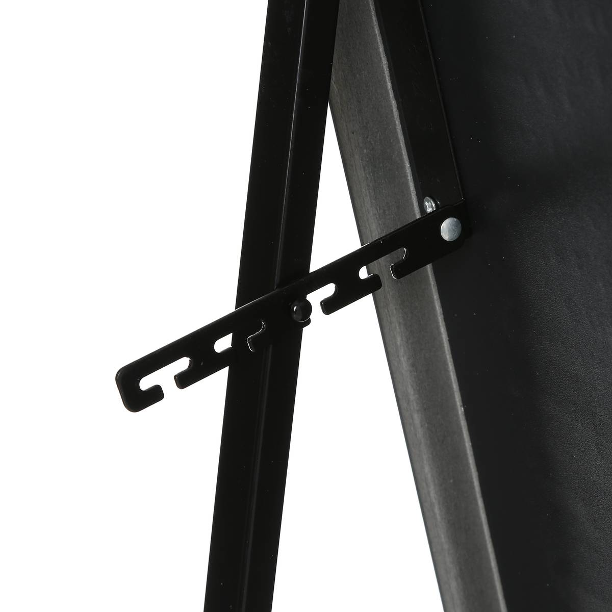 Miroir sur pied 155x35 cm, noir