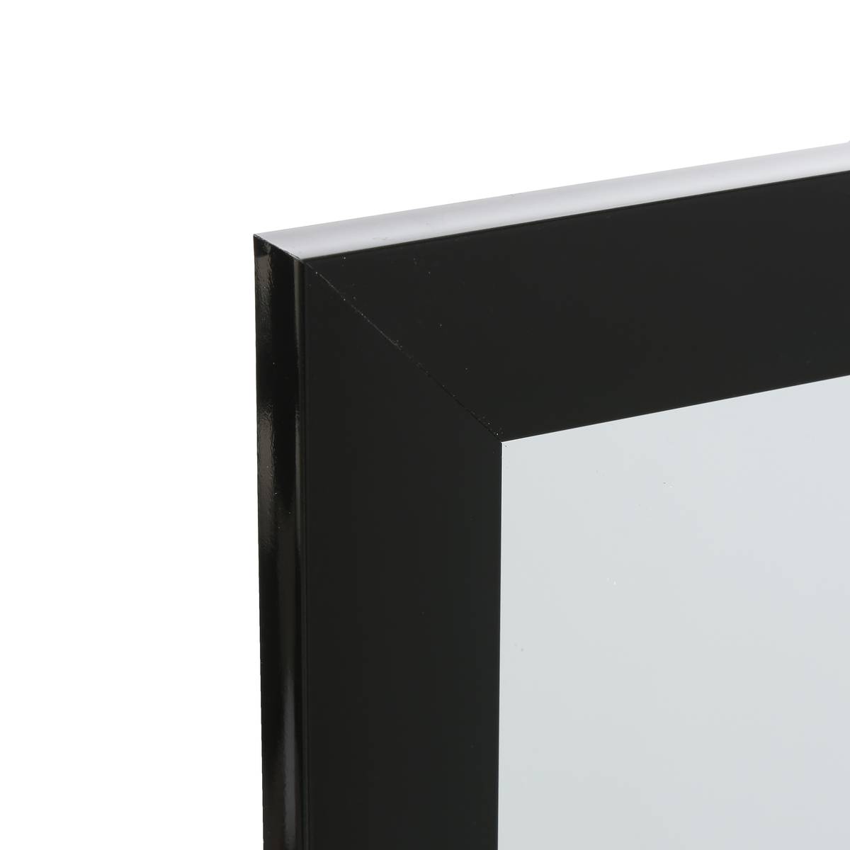 Miroir sur pied 155x35 cm, noir